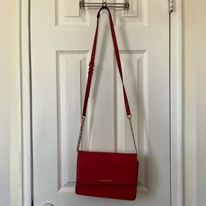 Michael Kors Red Crossbody Bag
